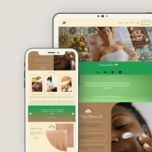 Load image into Gallery viewer, Luminous Aesthetics Squarespace Template 3