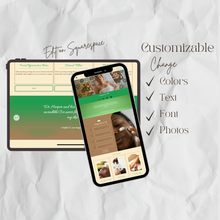 Load image into Gallery viewer, Luminous Aesthetics Squarespace Template 3