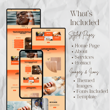 Load image into Gallery viewer, Luminous Aesthetics Squarespace Template