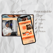 Load image into Gallery viewer, Luminous Aesthetics Squarespace Template