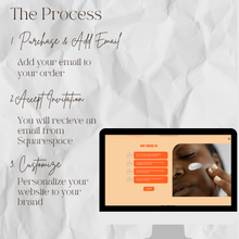 Load image into Gallery viewer, Luminous Aesthetics Squarespace Template