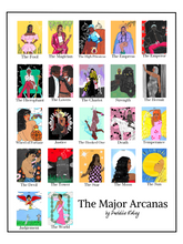Load image into Gallery viewer, Major Arcana Tarot Suit Print
