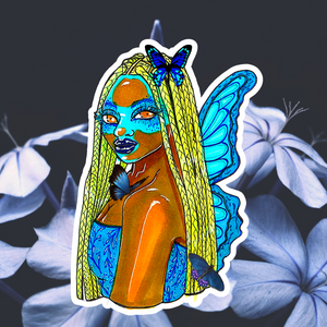 Butterfly Fairy Sticker