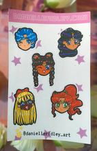 Load image into Gallery viewer, Sailor Scout Sticker Sheet
