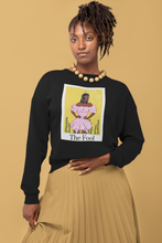 Load image into Gallery viewer, The Fool Tarot Card Sweatshirt
