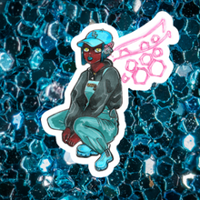 Load image into Gallery viewer, Cyberpunk Fairy Sticker

