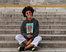 Load image into Gallery viewer, Two of Swords Tarot Card Hoodie
