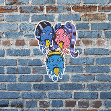 Load image into Gallery viewer, The Melting Man Eaters Sticker
