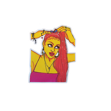 Load image into Gallery viewer, Yellow Gal Sticker
